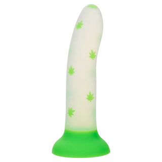 CalExotics Glow Stick Leaf 6" Glow-in-the-Dark Dildo