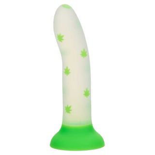 CalExotics Glow Stick Leaf 6" Glow-in-the-Dark Dildo