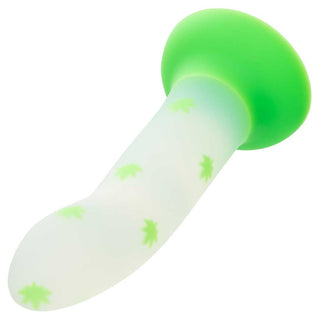 CalExotics Glow Stick Leaf 6" Glow-in-the-Dark Dildo