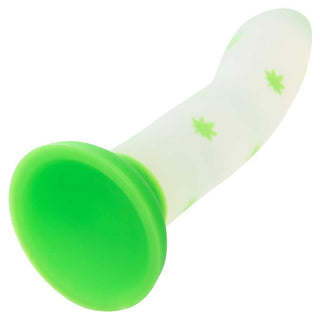 CalExotics Glow Stick Leaf 6" Glow-in-the-Dark Dildo