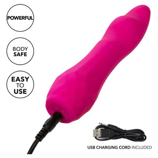 CalExotics Gia Curved 6" Pleaser Vibrator