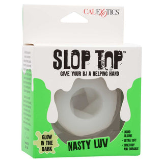 CalExotics Slop Top Nasty Luv Dual Entry Textured Stroker