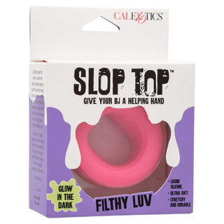 CalExotics Slop Top Filthy Luv Dual Entry Textured Stroker