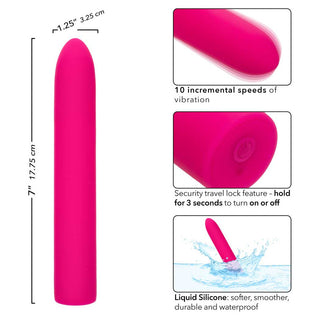 CalExotics Classic Chic 7" Rechargeable Standard Vibrator