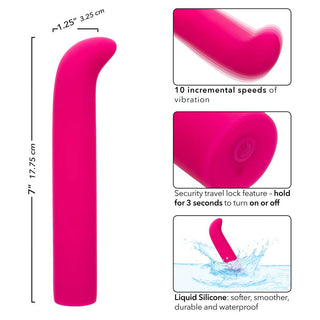 CalExotics Classic Chic 7" Rechargeable Standard G-Spot Vibrator