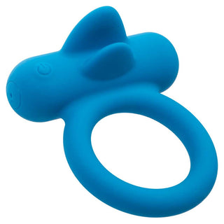 CalExotics Silicone Rechargeable Double Trouble Penis Ring