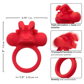 CalExotics Silicone Rechargeable The Matador Penis Ring