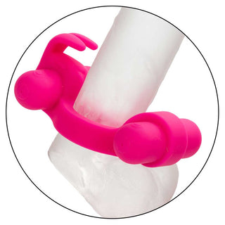 CalExotics Silicone Rechargeable Rockin’ Rabbit Penis Ring