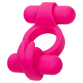 CalExotics Silicone Rechargeable Rockin’ Rabbit Penis Ring