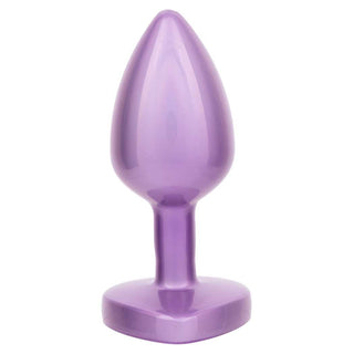 CalExotics Jewel Amethyst Heart Anal Plug