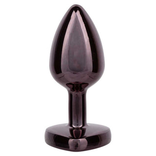 CalExotics Jewel Black Diamond Heart Anal Plug