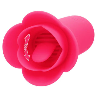 CalExotics Naughty Bits Lily Licker Mini Flower Flicking Vibrator