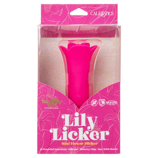 CalExotics Naughty Bits Lily Licker Mini Flower Flicking Vibrator