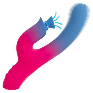 CalExotics Elation Dual Stimulation Vibrator with Suction