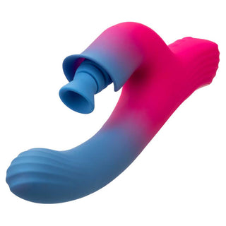 CalExotics Elation Dual Stimulation Vibrator with Suction