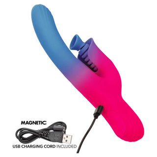 CalExotics Elation Dual Stimulation Vibrator with Suction