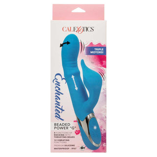 CalExotics Enchanted Beaded Power "G" Dual Stimulation Vibrator