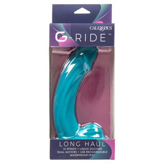 CalExotics G-Ride Long Haul Dual Stimulator Vibrator with Suction Cup