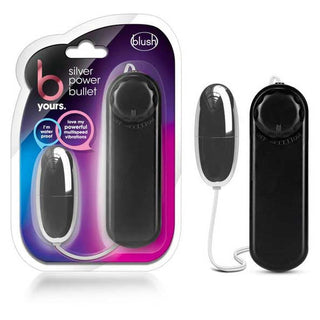 Blush B Yours Silver Power Bullet Remote-Controlled Egg Vibrator