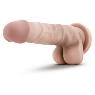 Dr. Skin Realistic 7.75" Dildo with Balls and Suction Cup Base