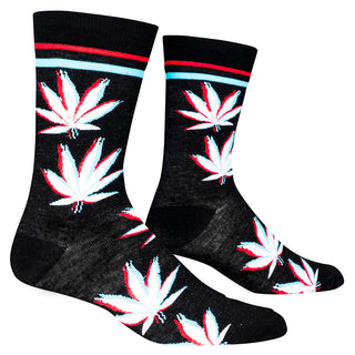 Crazy Socks Smoking Themed Crew Socks