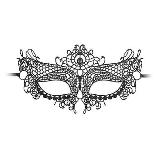 Ouch! Black & White Queen Lace Eye Mask