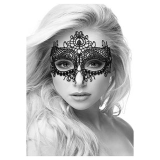 Ouch! Black & White Queen Lace Eye Mask