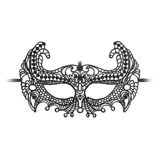 Ouch! Black & White Empress Lace Eye Mask