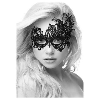Ouch! Black & White Royal Lace Eye Mask