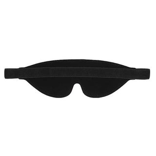 Ouch! Black & White OUCH Bonded Leather Eye Mask