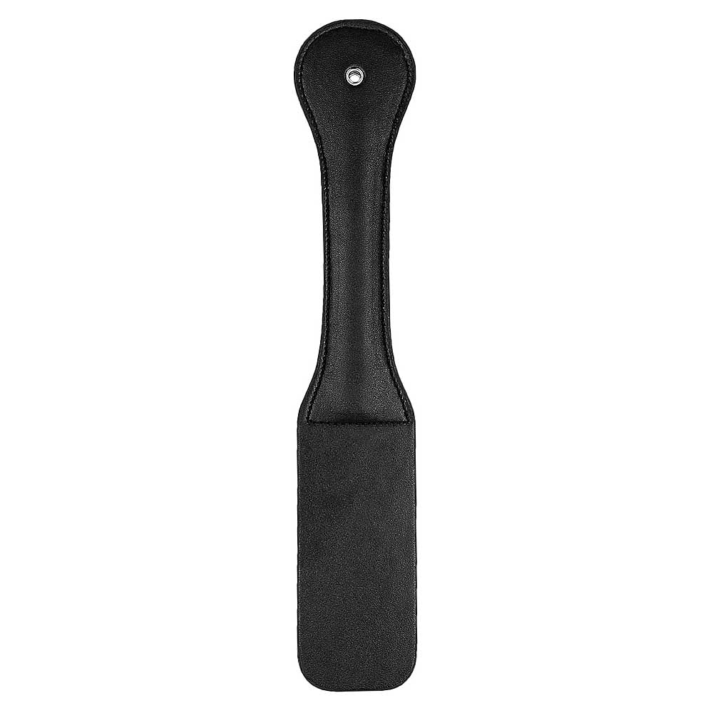 Ouch! Black & White OUCH Bonded Leather Paddle