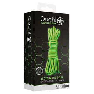 Ouch! Glow in the Dark Rope 10m/16 Strings