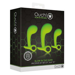 Ouch! Glow in the Dark Prostate Kit Set