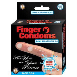 Nasstoys Latex Finger Condoms 6 Pack