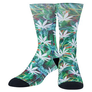 Crazy Socks Smoking Themed Crew Socks