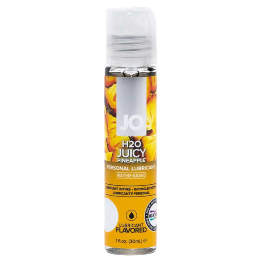 JO H2O Juicy Pineapple Flavored Water-Based Lubricant