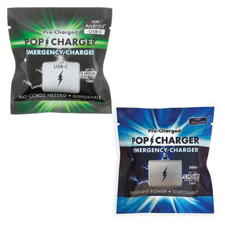 Pre-Charged Disposable Emergency Pop Charger