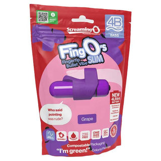 Screaming O 4B FingO Slim Finger Vibe