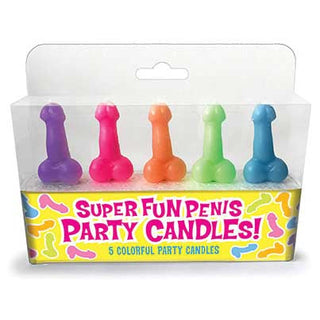 Candyprints Super Fun Penis Candle Set