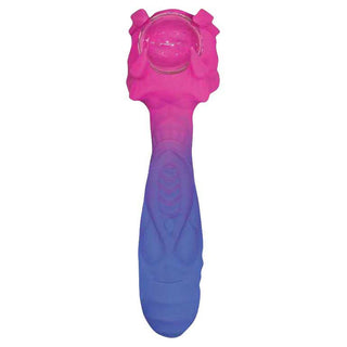 Stardust Orion's Eye 6" Silicone and Glass Fantasy Vibrator