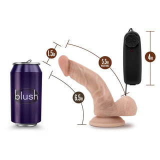 Dr. Skin Dr. Ken G-Spot Remote Control Vibrating 6.5" Dildo With Suction Cup