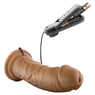 Dr. Skin Dr. Joe Realistic Remote Control Vibrating 8" Dildo with Suction Cup