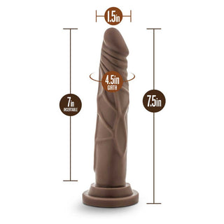 Dr. Skin Dr. Carter Realistic 7.5" Dildo with Suction Cup