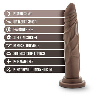 Dr. Skin Dr. Carter Realistic 7.5" Dildo with Suction Cup