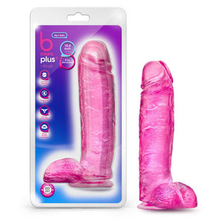 B Yours Plus Big N’ Bulky 10.5" Dildo With Balls and Suction Cup Base