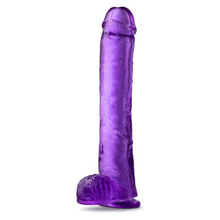 B Yours Plus Hefty n’ Hung 14" Dildo with Balls and Suction Cup Base