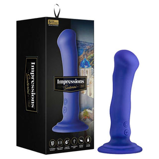 Impressions Santorini G-Spot 6.5" Vibrating Dildo with Suction Cup