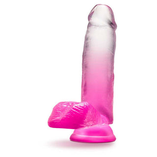 B Yours Sugar Magnolia Realistic 6.75" Dildo with Balls and Suction Cup Base