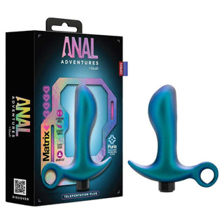 Anal Adventures Matrix Teleportation Curved Prostate Plug