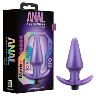 Anal Adventures Matrix Interstellar Vibrating Plug